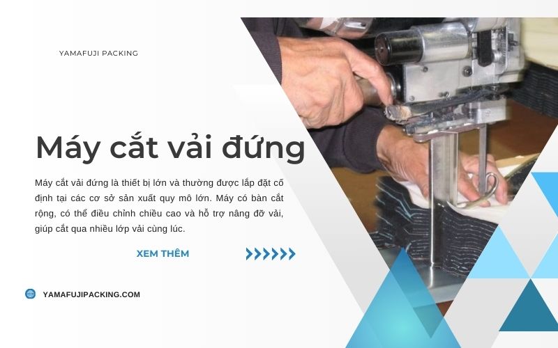 Máy cắt vải đứng