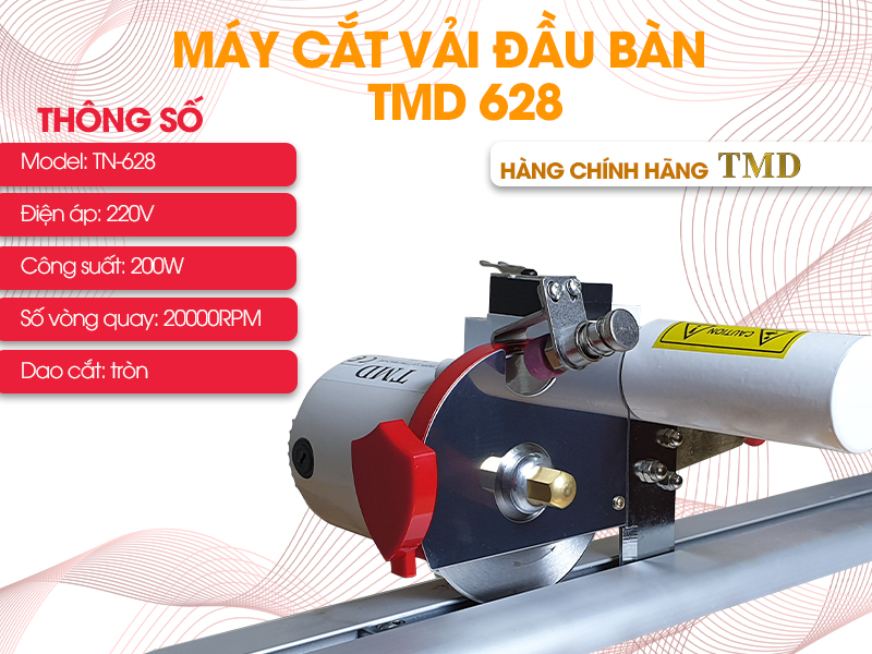 Thông số máy cắt vải TMD TN-628