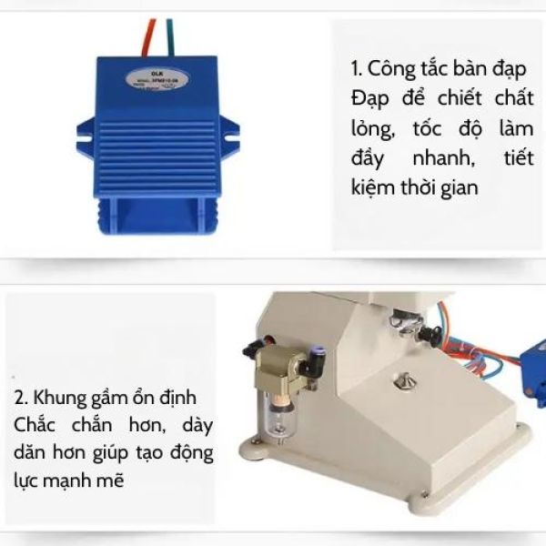 Máy chiết rót khí nén Yamafuji A02