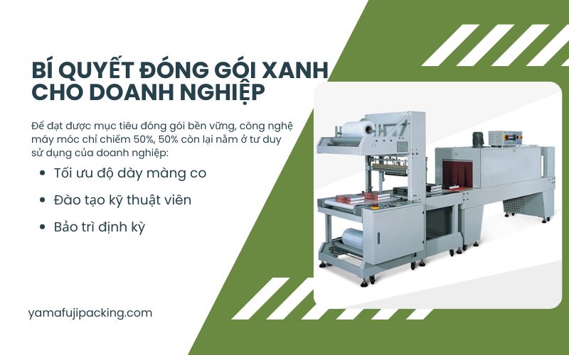 Bí quyết đóng gói xanh cho doanh nghiệp