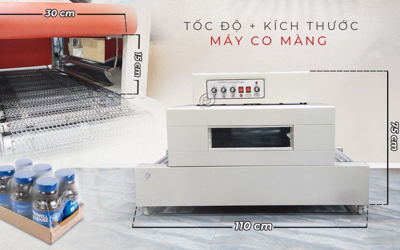 Cân nhắc tốc độ và kích thước của đường hầm co màng