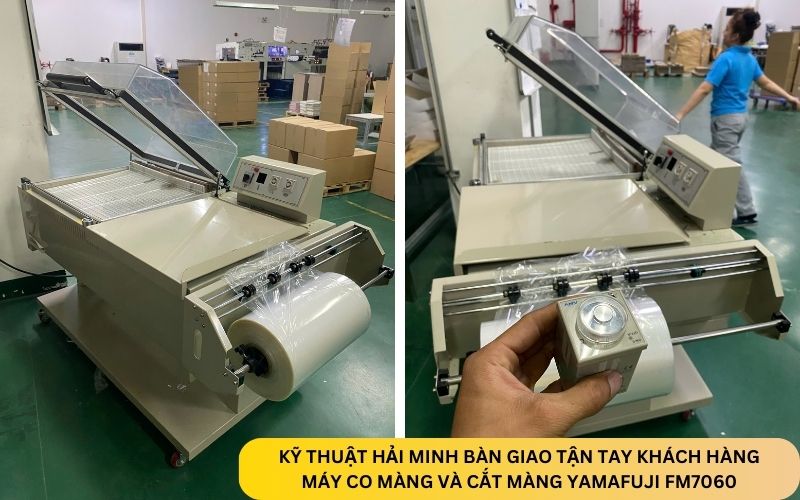 Máy co màng và cắt màng Yamafuji FM7060-3