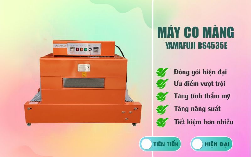 Máy rút màng co Yamafuji BS4535E (2 đồng hồ hiển thị điểu khiển nhiệt độ)