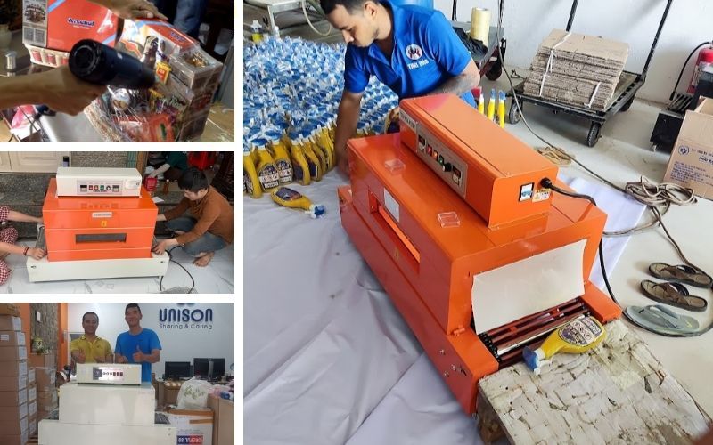 Máy rút màng co có làm hỏng sản phẩm không?