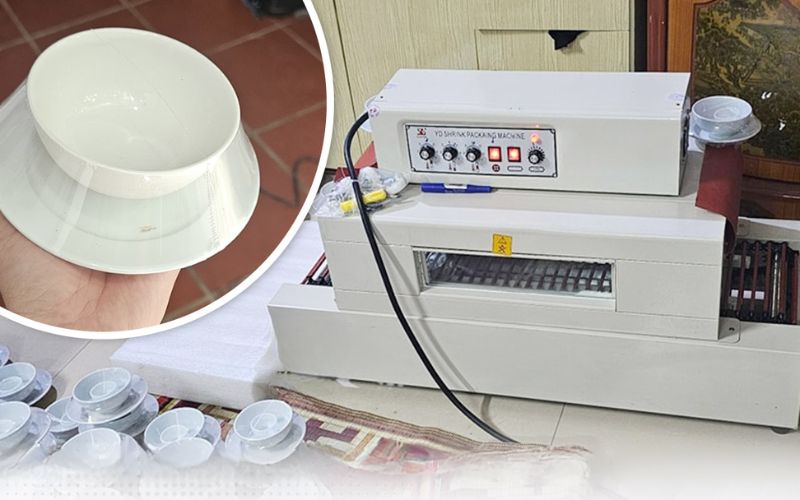 Phân loại máy bọc màng co bát đĩa
