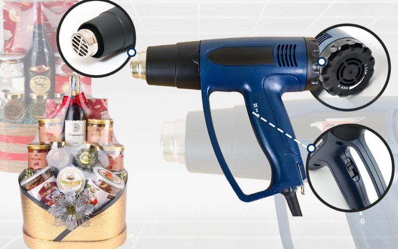 Ưu điểm nổi bật của máy co màng giỏ quà