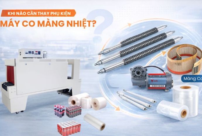 Góc giải đáp: Khi nào cần thay phụ kiện máy co màng nhiệt