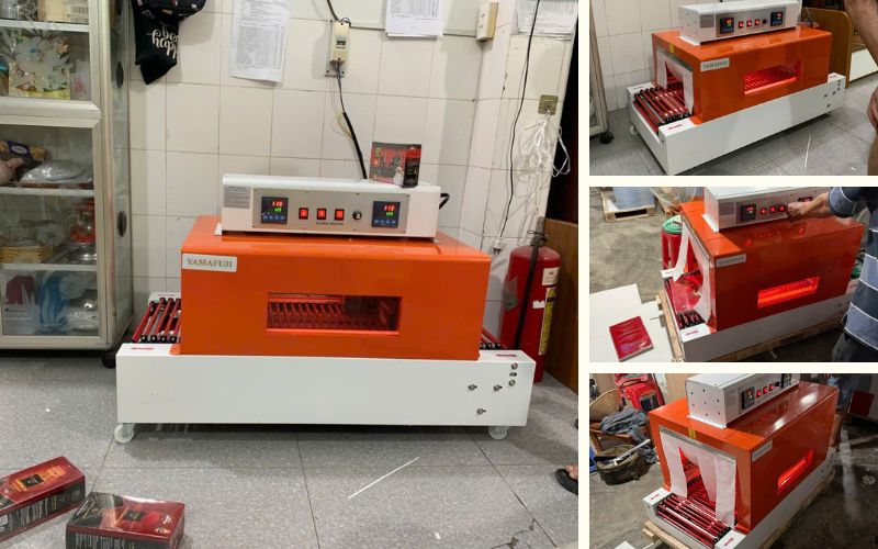 kĩ thuật bàn giao máy co màng Yamafuji BS4535E