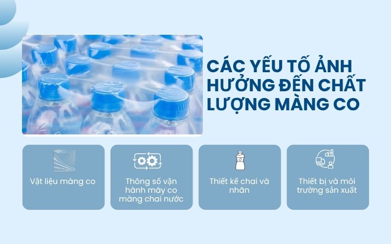 Các yếu tố ảnh hưởng đến chất lượng màng co