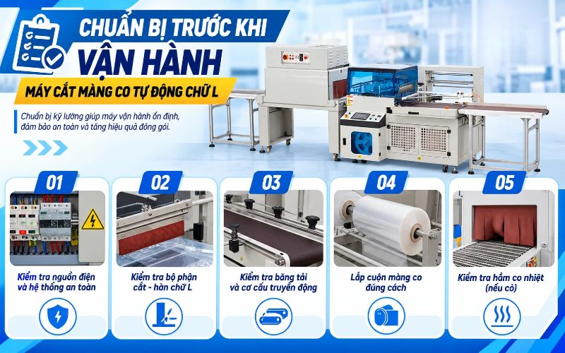 Chuẩn bị trước khi vận hành 