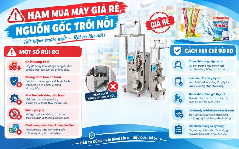 Ham mua máy giá rẻ, nguồn gốc trôi nổi