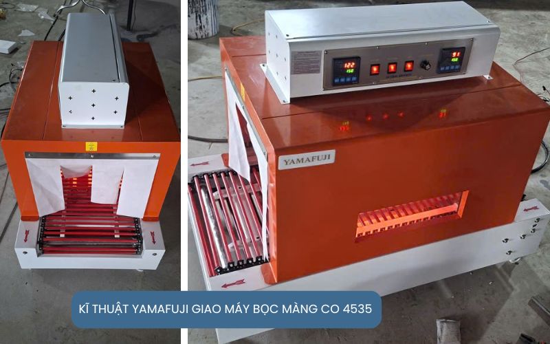 Kĩ thuật Yamafuji giao máy bọc màng co 4535