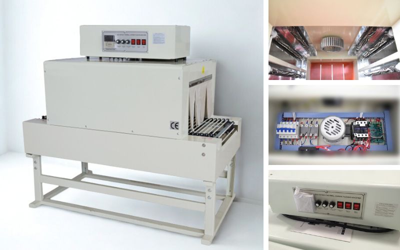 Cấu tạo máy co màng Yamafuji BSD450