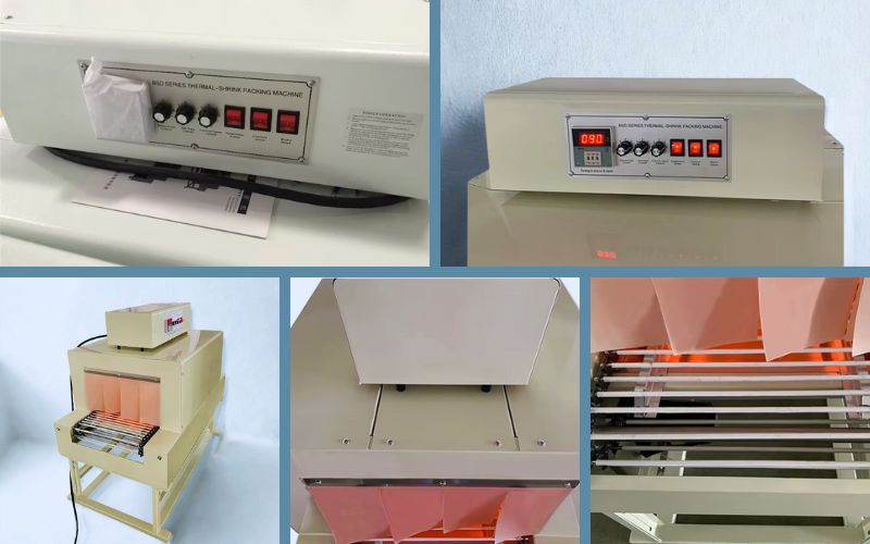 Cấu tạo máy rút màng co BSD-350