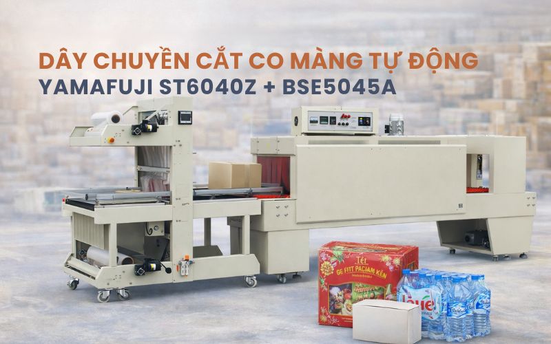Dây chuyền cắt co màng tự động Yamafuji ST6040Z + BSE5045A