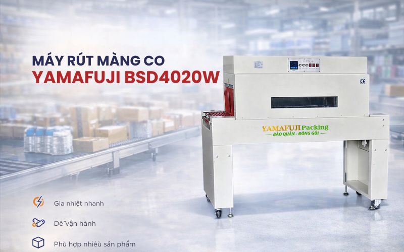 Máy rút màng co Yamafuji BSD4020W