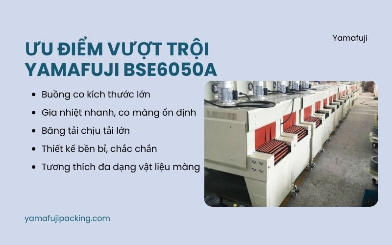 Ưu điểm vượt trội Yamafuji BSE6050A 