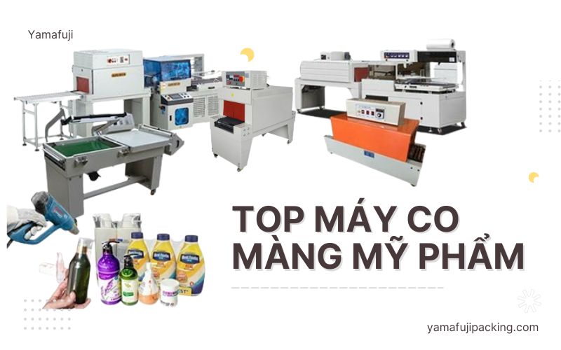 Top máy bọc màng co mỹ phẩm 
