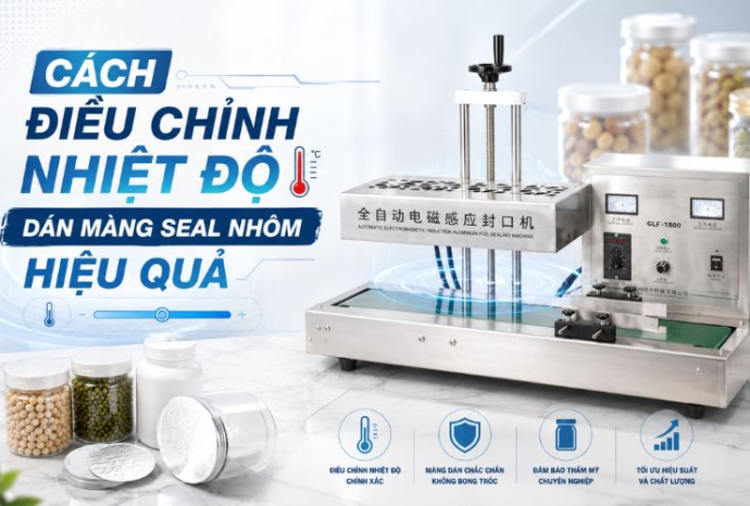Cách điều chỉnh nhiệt độ dán màng seal nhôm hiệu quả