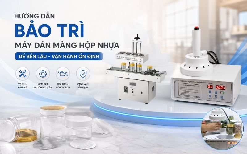 Hướng dẫn bảo trì máy dán màng hộp nhựa để bền lâu