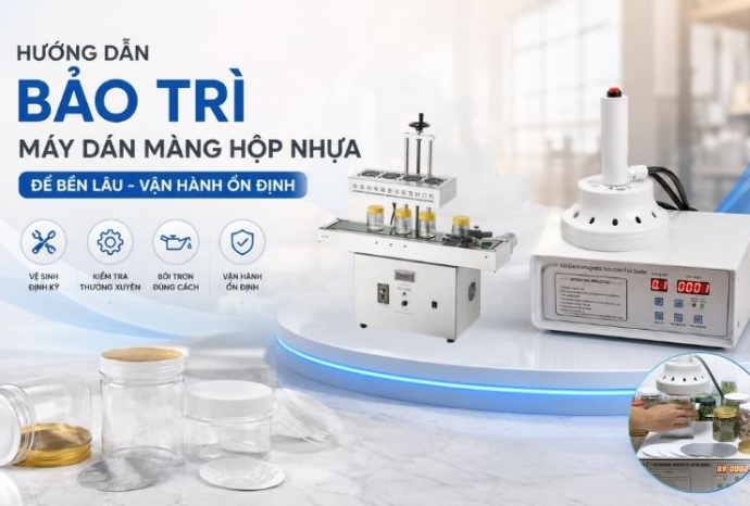 Hướng dẫn bảo trì máy dán màng hộp nhựa để bền lâu