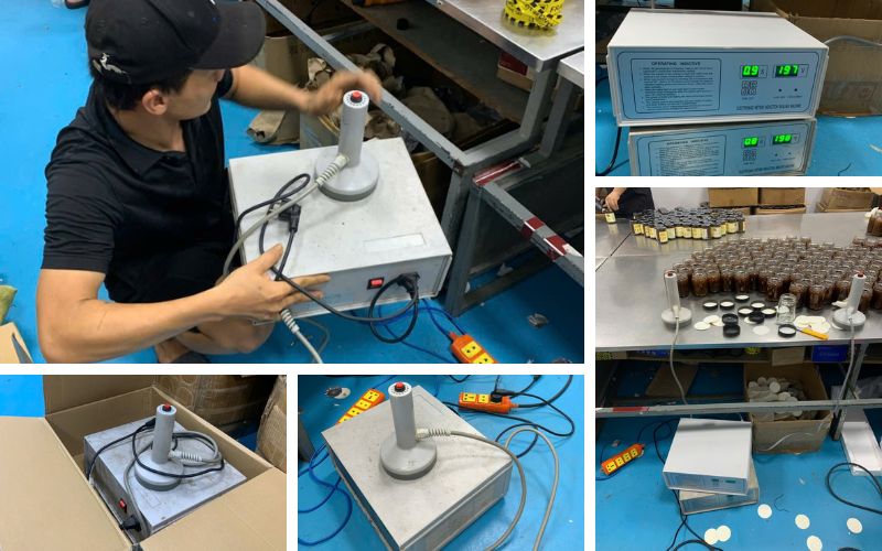 Kĩ thuật bàn giao máy 2 máy dán màng seal 500a