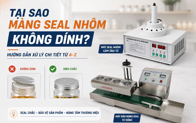 Tại sao màng seal nhôm không dính?