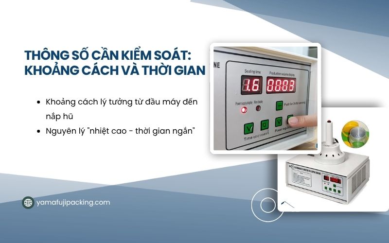 Thông số cần kiểm soát: khoảng cách và thời gian