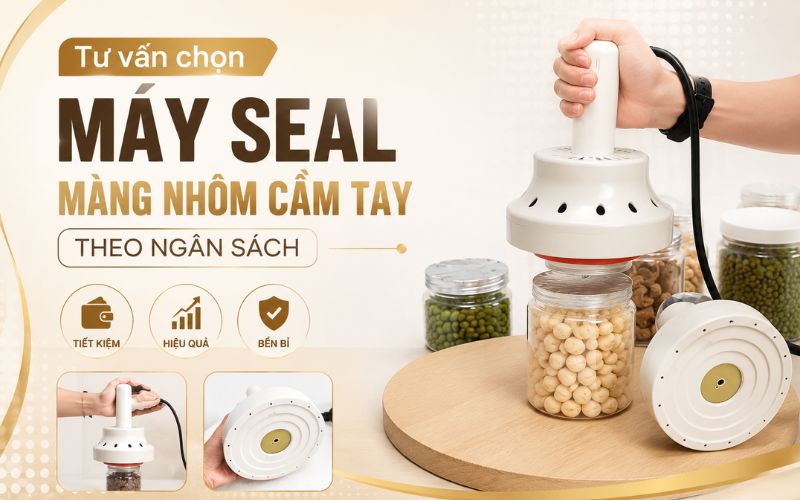 Tư vấn chọn máy seal màng nhôm cầm tay theo ngân sách