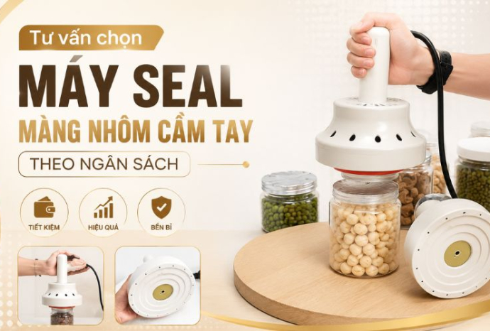Tư vấn chọn máy seal màng nhôm cầm tay theo ngân sách