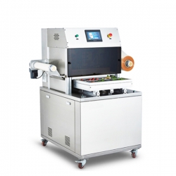 Máy dán miệng khay hút chân không Yamafuji DQ320L-E