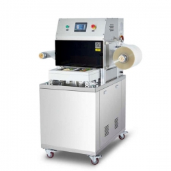 Máy dán miệng khay hút chân không Yamafuji DQ320L-V