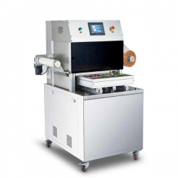 Máy dán miệng khay hút chân không Yamafuji DQ370L-V