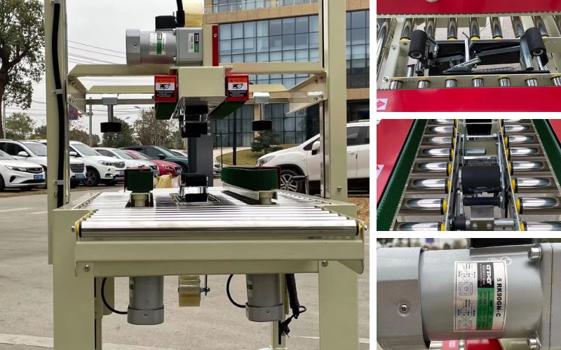 Điểm đặc biệt trong cấu tạo máy dán thùng Yamafuji FXJ8060B