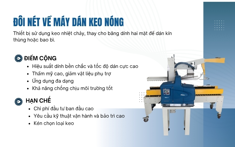 Đôi nét về Máy dán keo nóng