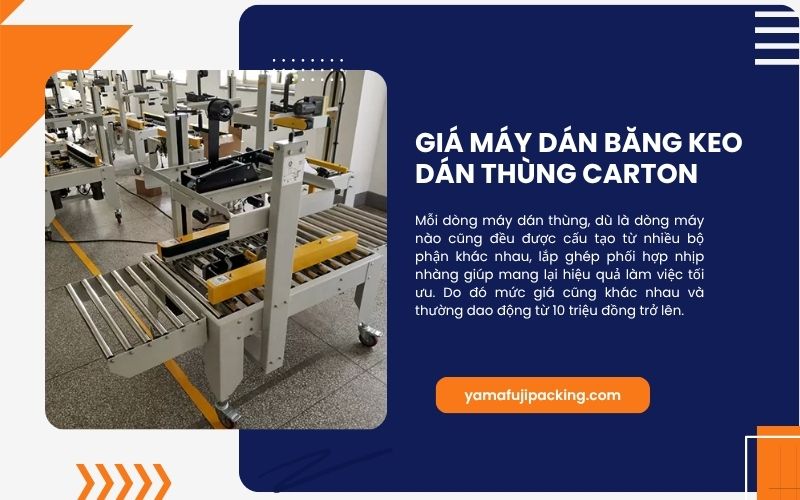  Giá máy dán băng keo dán thùng carton 