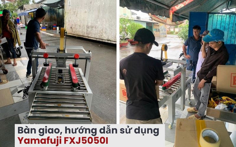 Hướng dẫn sử dụng máy dán thùng Yamafuji FXJ5050I