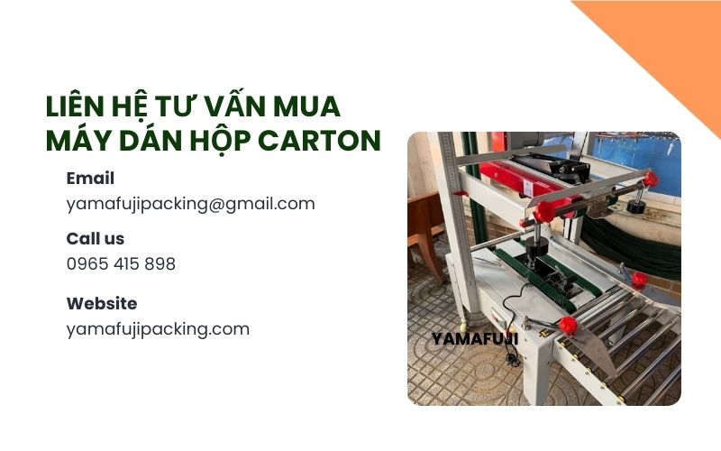 Liên hệ tư vấn mua máy dán hộp carton