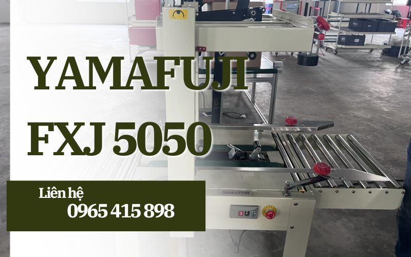 Máy dán thùng Carton Yamafuji FXJ 5050