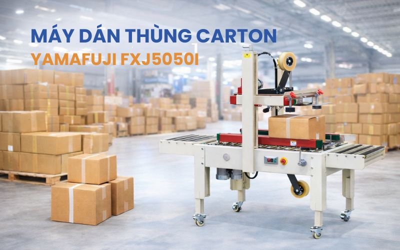 Máy dán thùng Carton Yamafuji FXJ5050I