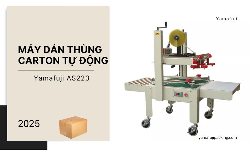 Máy dán thùng Carton tự động Yamafuji AS223