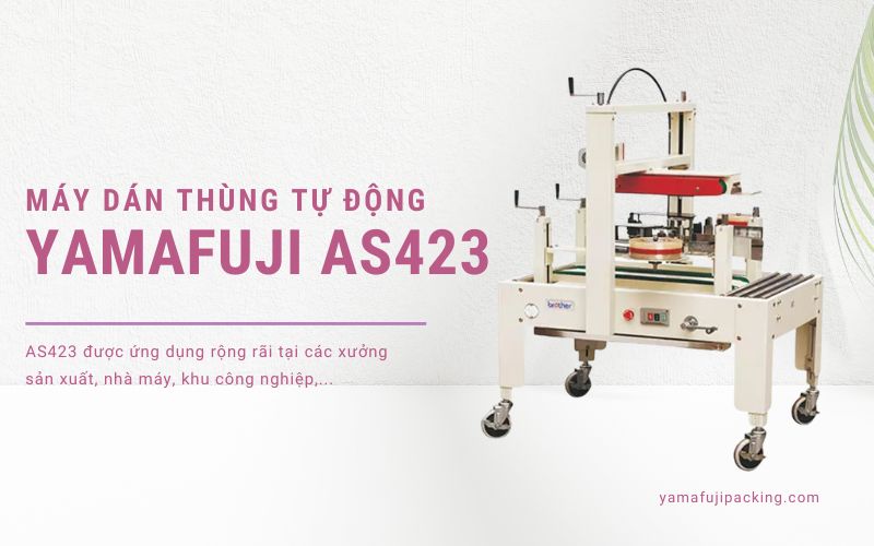 Máy dán thùng Carton tự động Yamafuji AS423