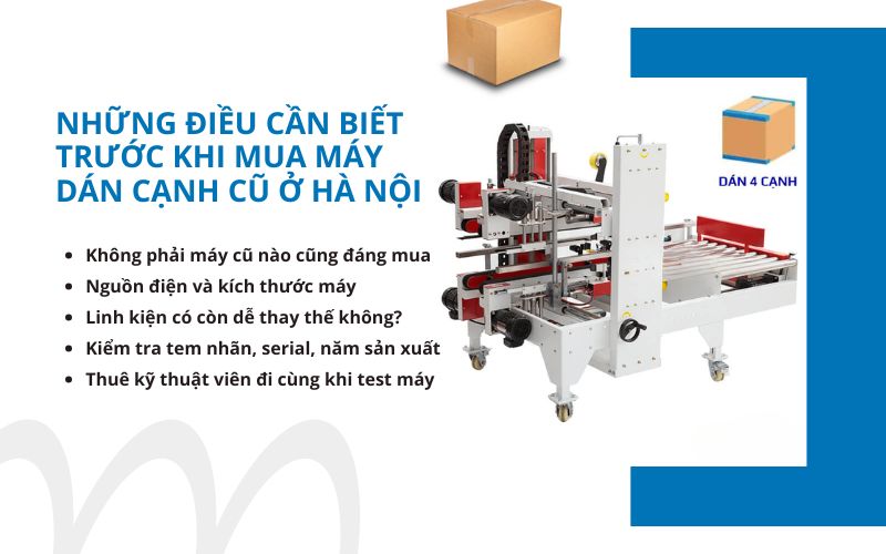 Những điều cần biết trước khi mua máy dán cạnh cũ ở Hà Nội