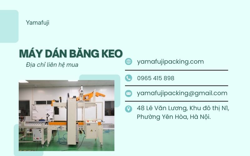 địa chỉ liên hệ mua máy dán băng keo