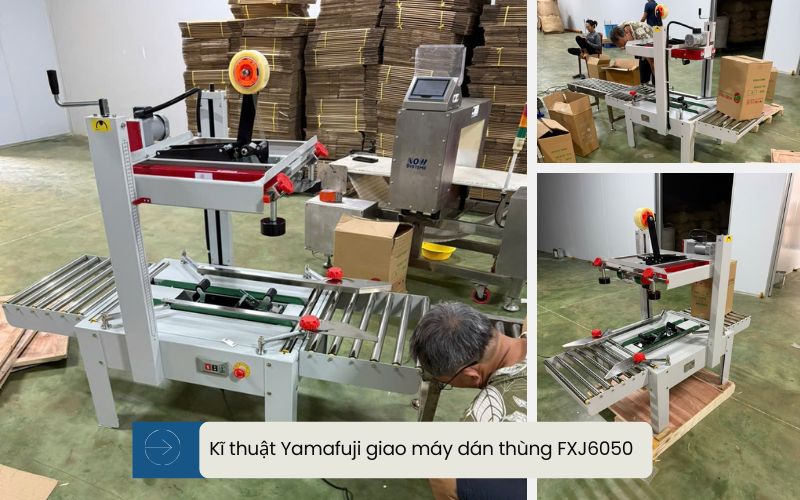 Kĩ thuật Yamafuji giao máy dán thùng FXJ6050