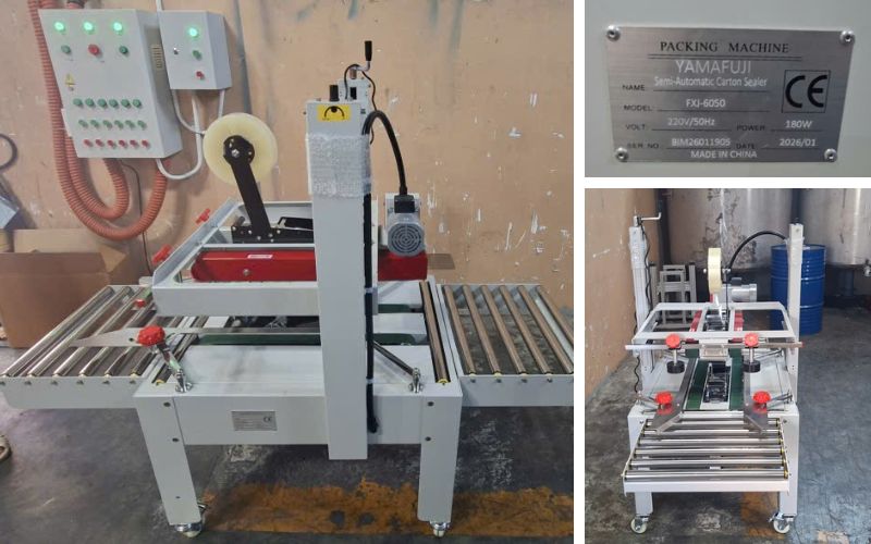 Kĩ thuật bàn giao máy dán thùng carton 6050