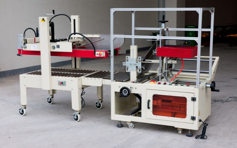 Bàn giao dây chuyền dán dựng thùng Yamafuji SCE5040 + AS323