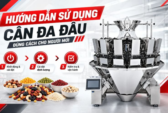 Hướng dẫn sử dụng cân đa đầu cân đúng cách cho người mới