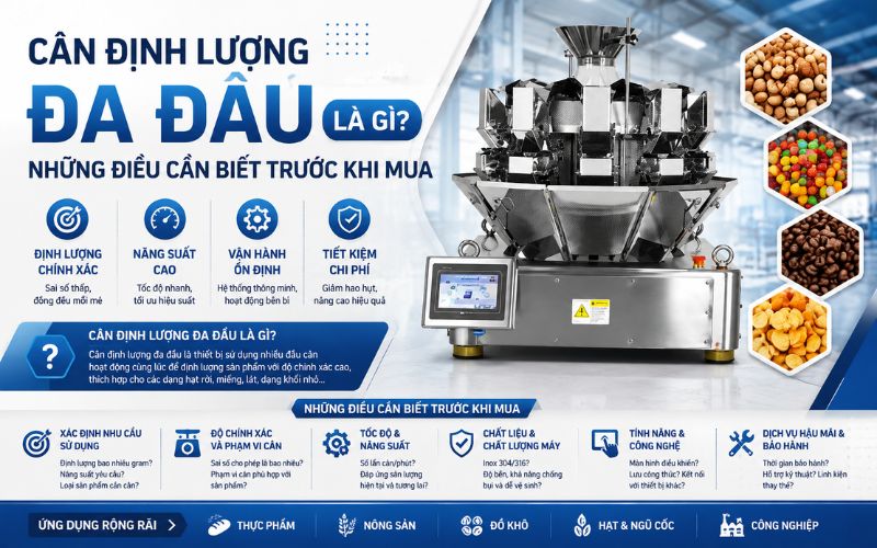 Cân định lượng đa đầu là gì? Những điều cần biết trước khi mua