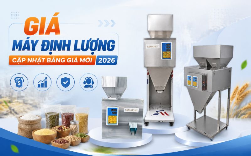 Giá máy định lượng bao nhiêu? Cập nhật bảng giá mới 2026